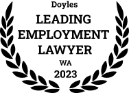 Leading Employment Lawyer in Western Australia in the Doyle’s Guide for 2023