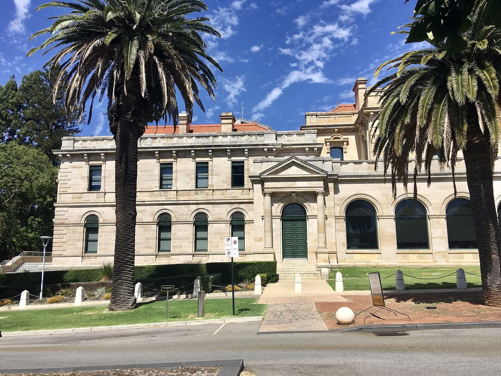 Parliament House, Perth, home of the Parliament of Western Australia